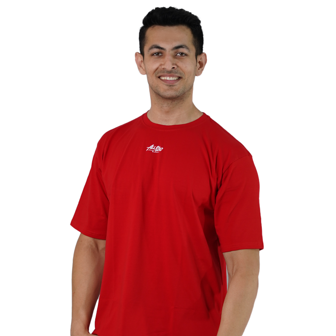 UNISEX RED ALLSTAG T-SHIRT