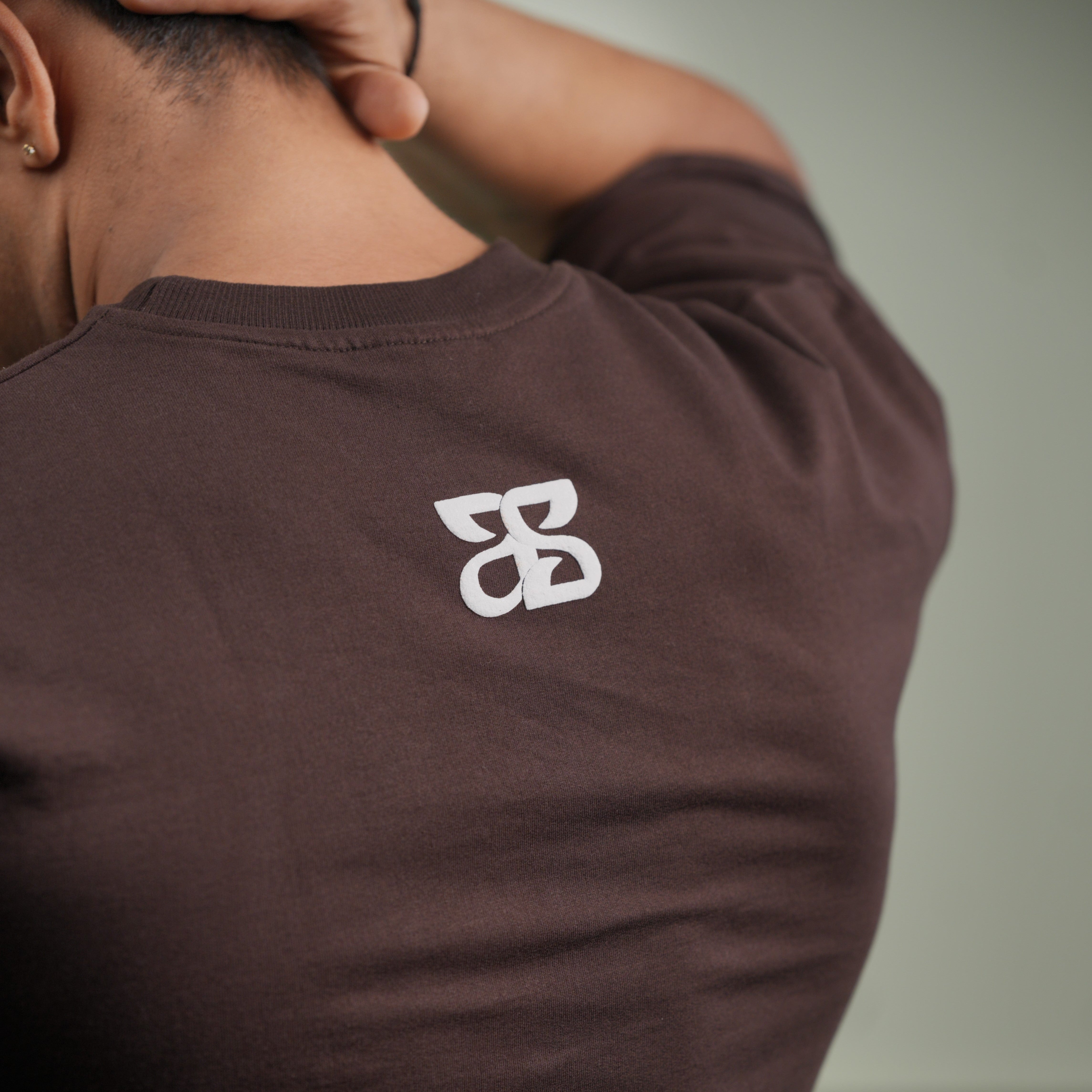 Image of Original Character Brown Oversized T-shirt