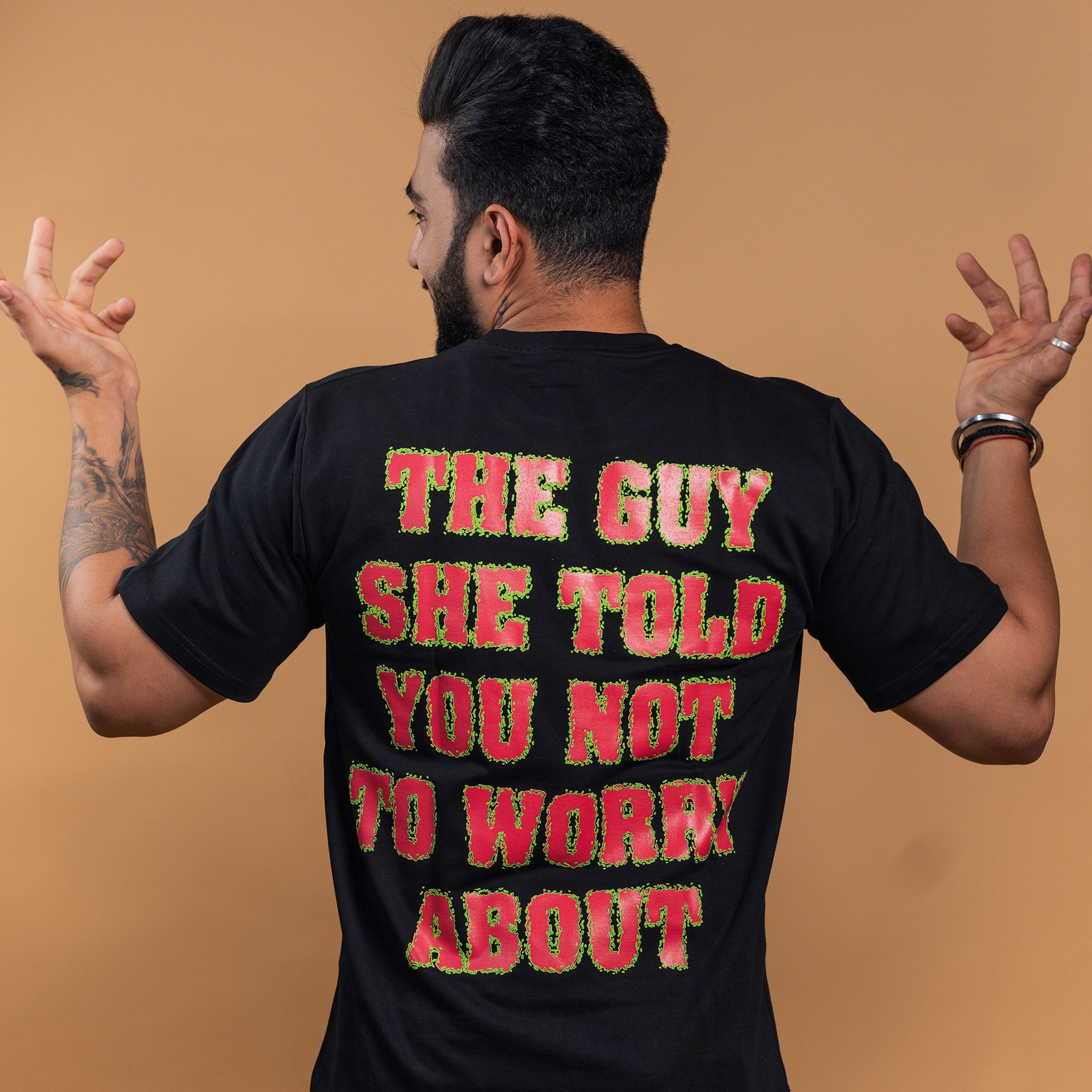 Image of The Guy She Told Oversized T-shirt