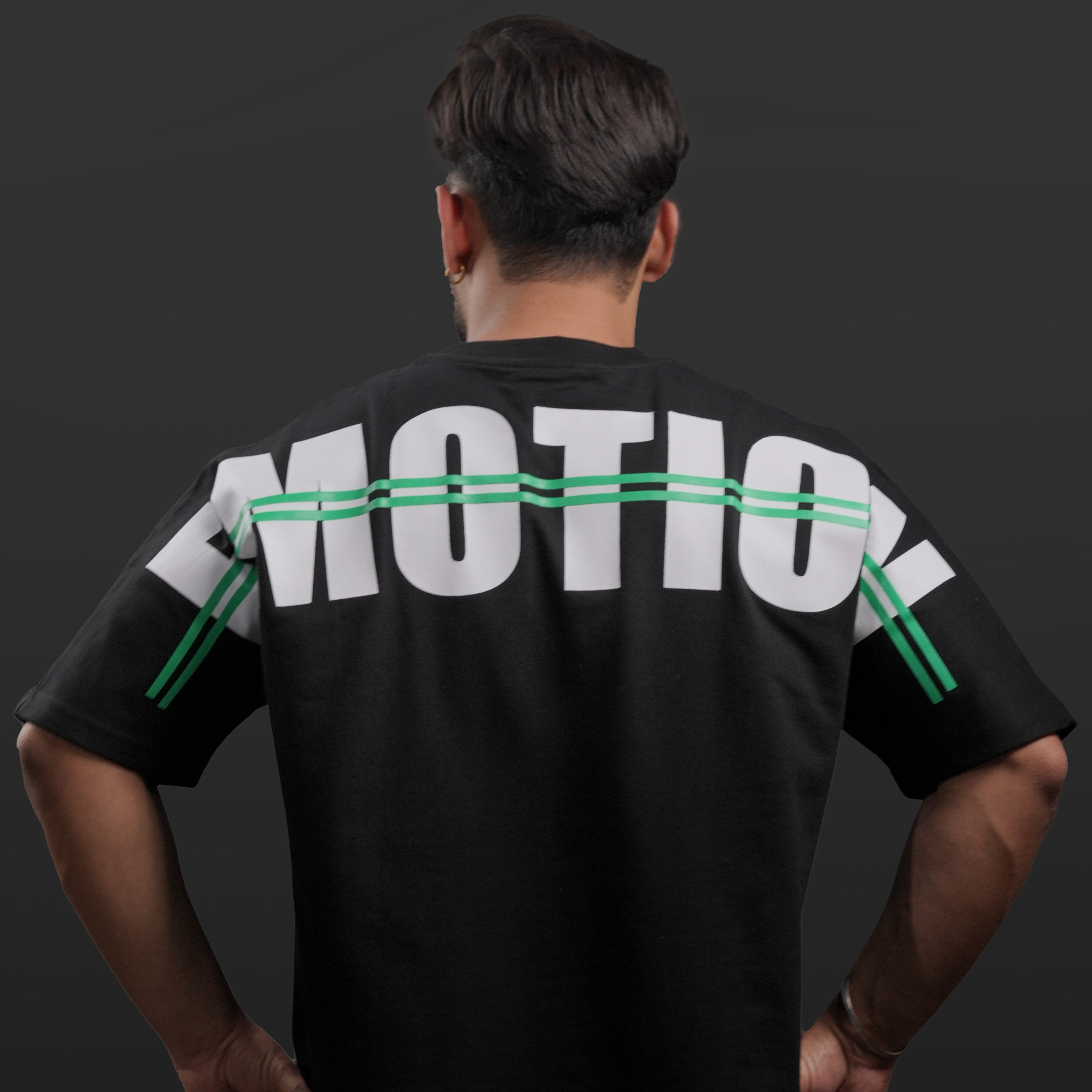 Image of Emotion Black Oversized T-shirt