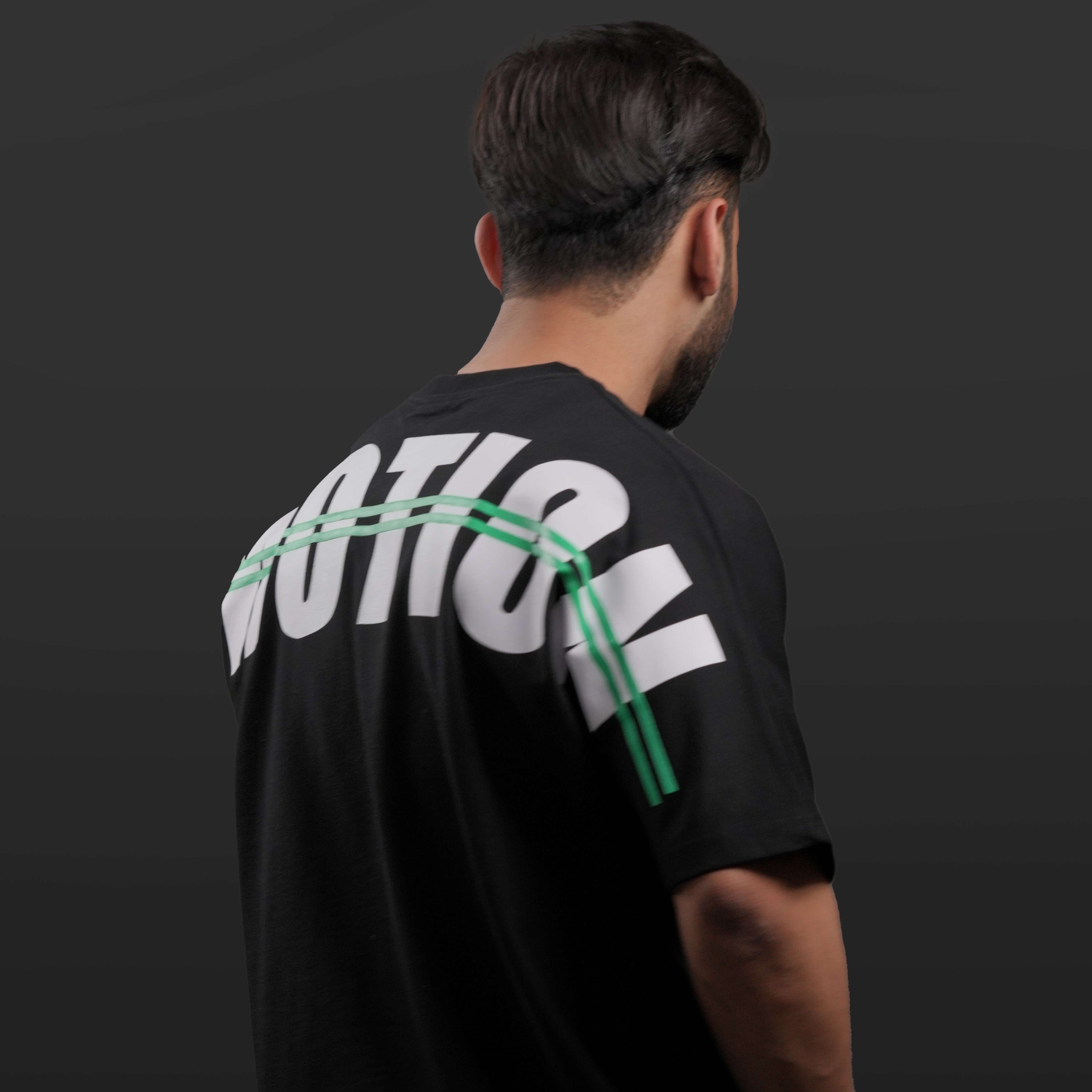 Image of Emotion Black Oversized T-shirt