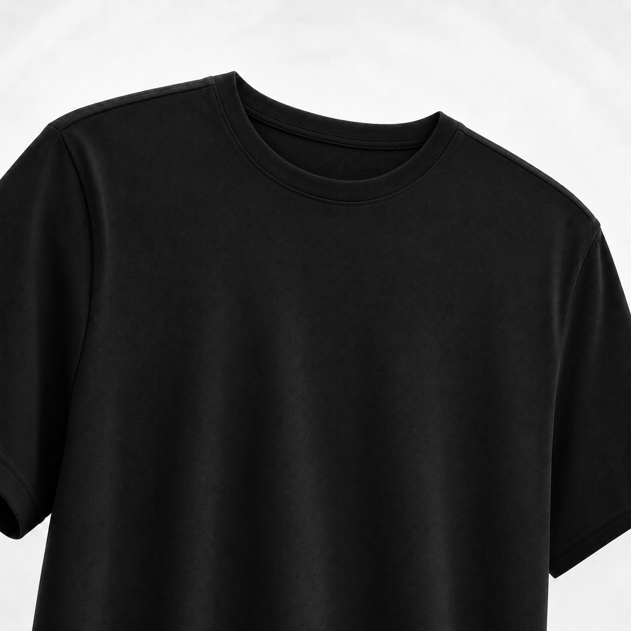 Image of Basic Black Regular Fit T-Shirt