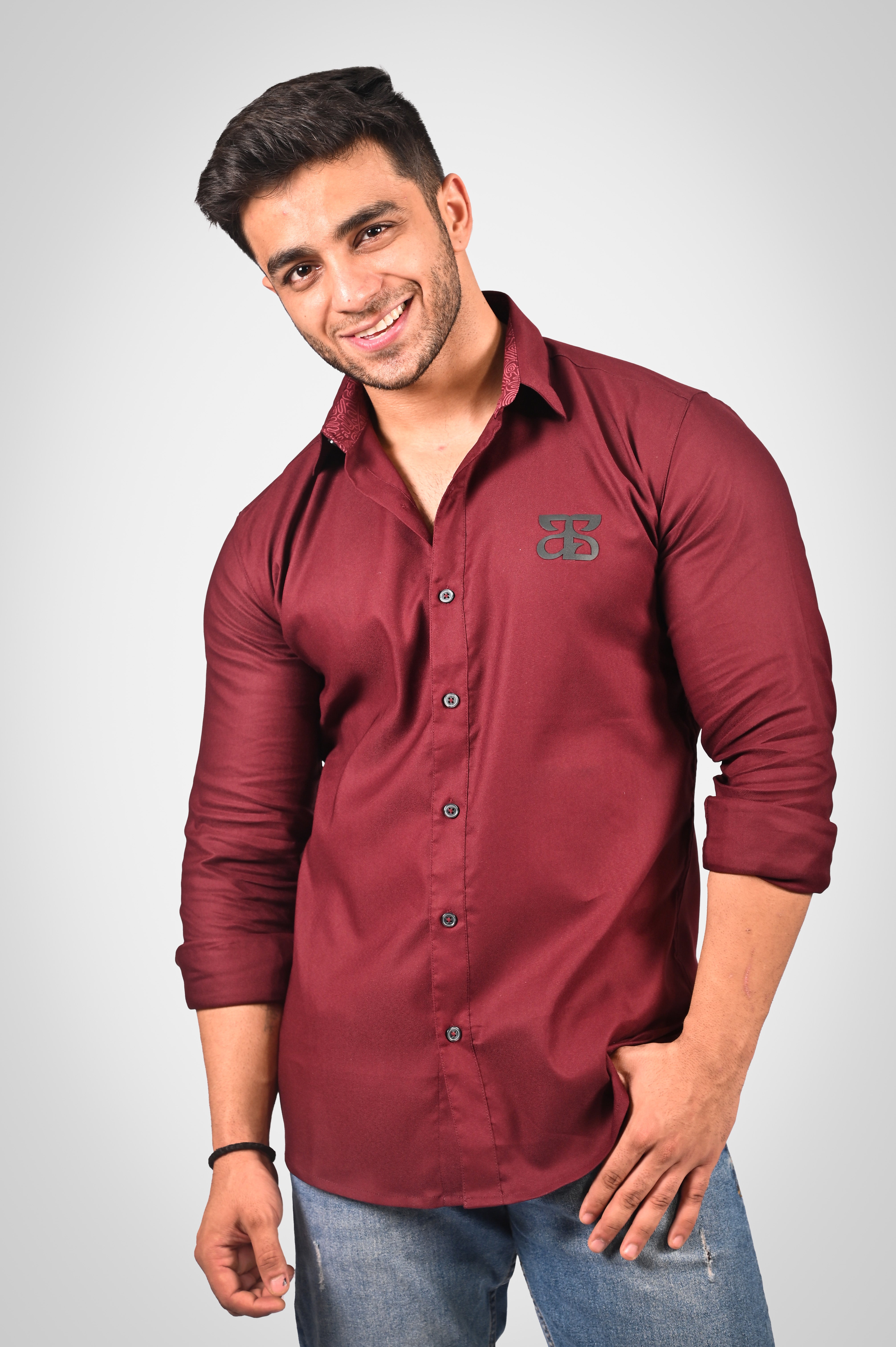 Image of Maroon Shirt