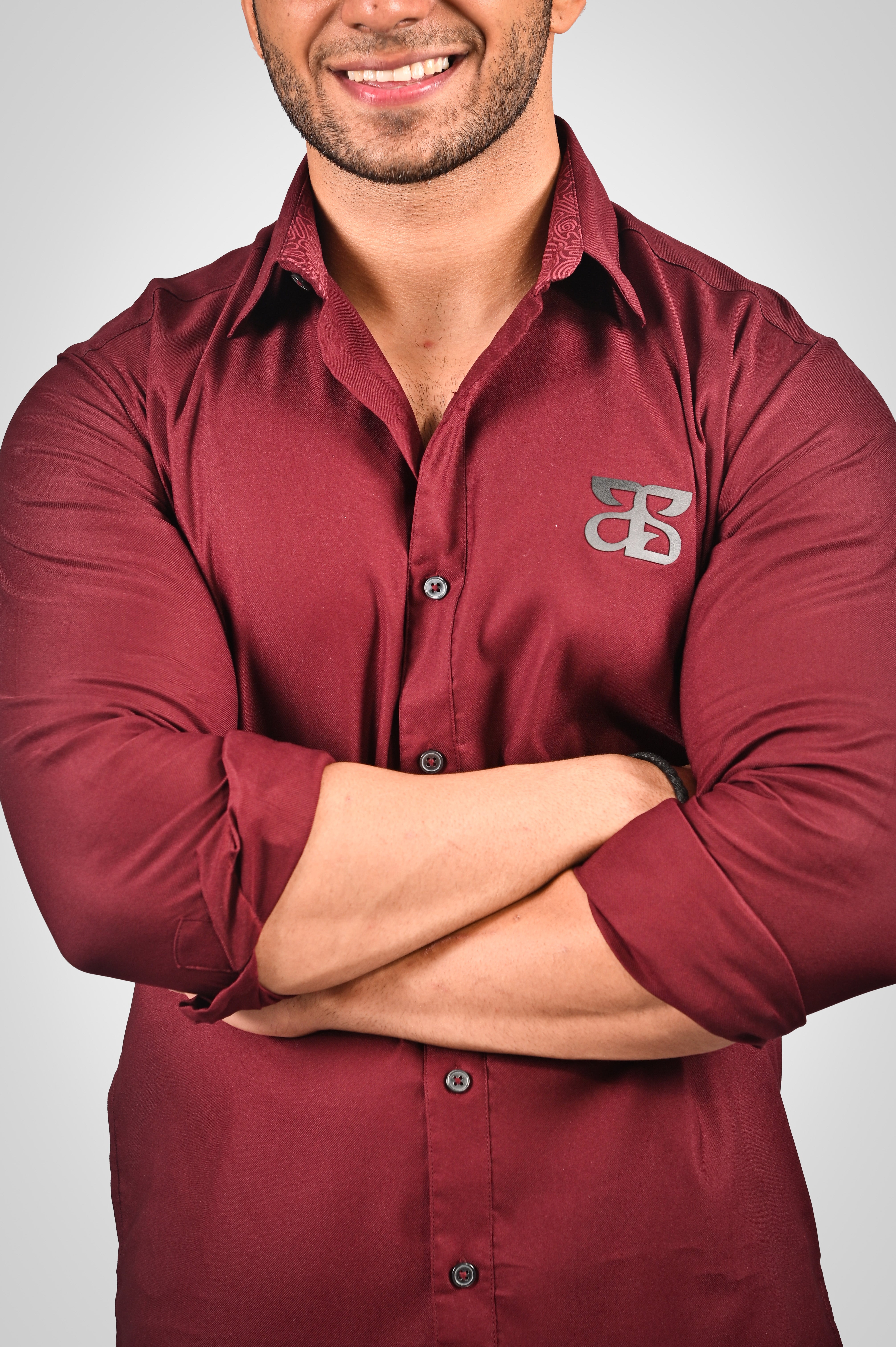 Image of Maroon Shirt