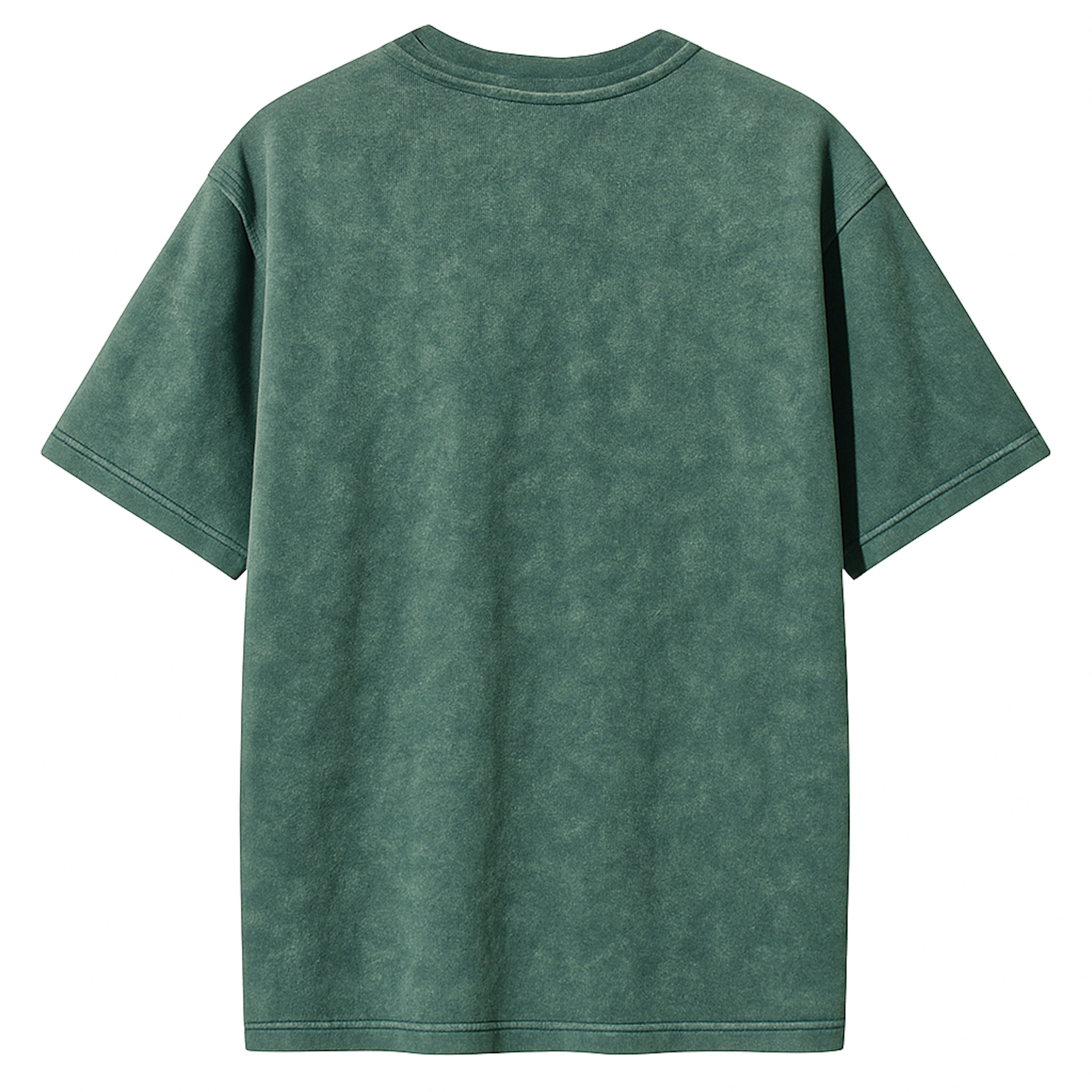 Image of Acid Wash Vintage Green Oversized T-Shirt