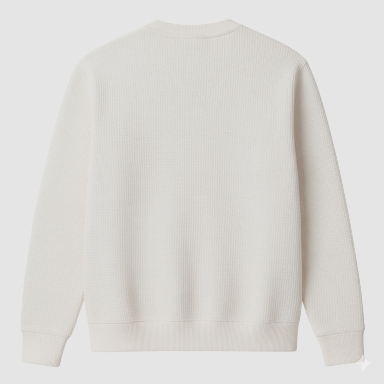 Image of Waffle Knit Sweat Shirt