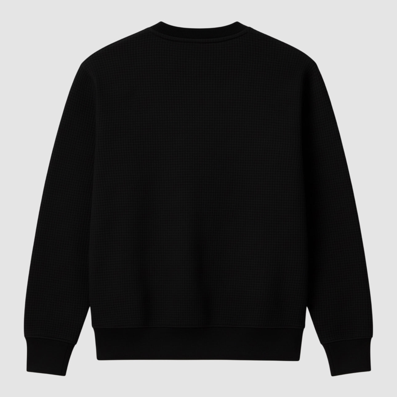 Image of Waffle Knit Sweat Shirt