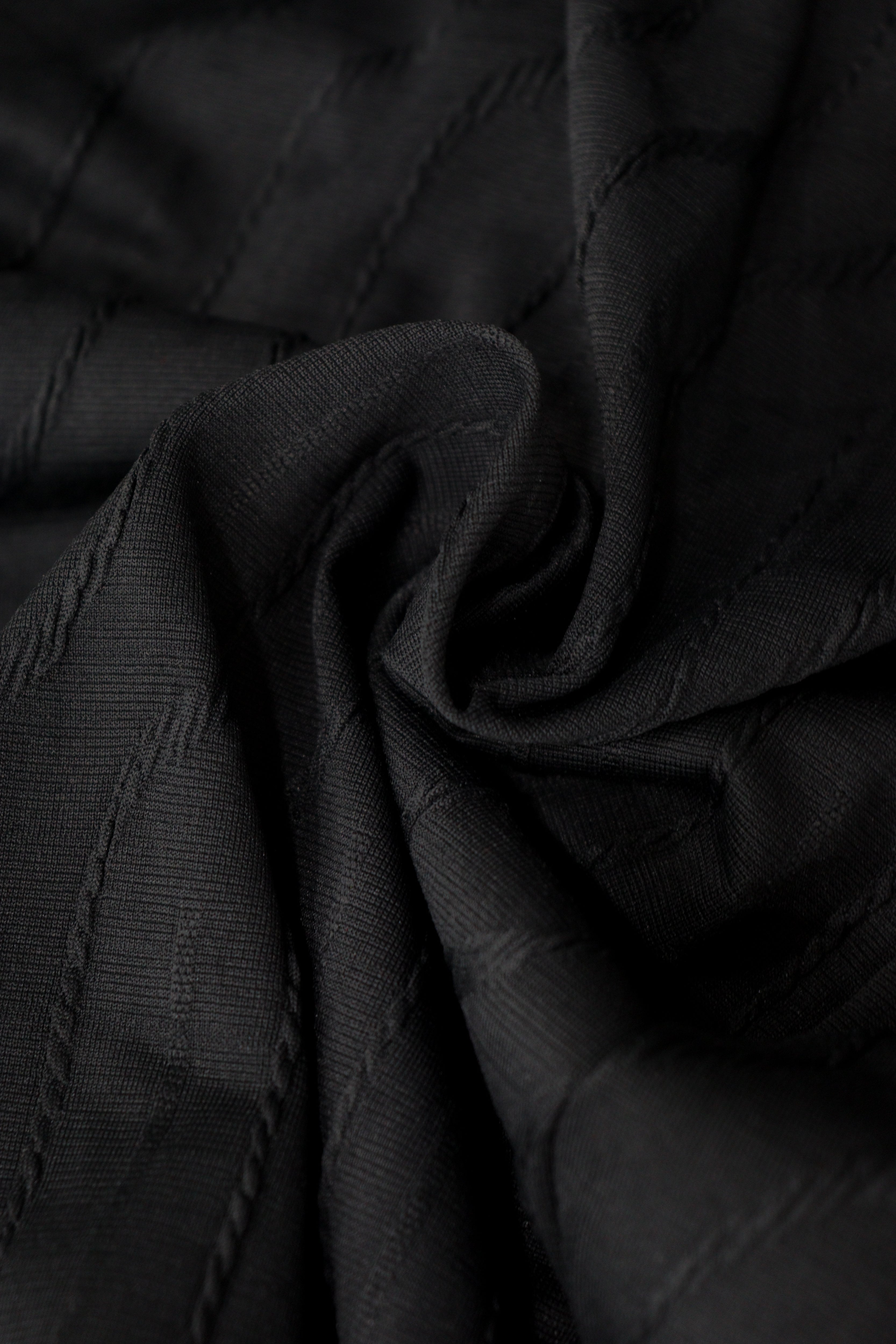 Midnight Black Oversized Shirt