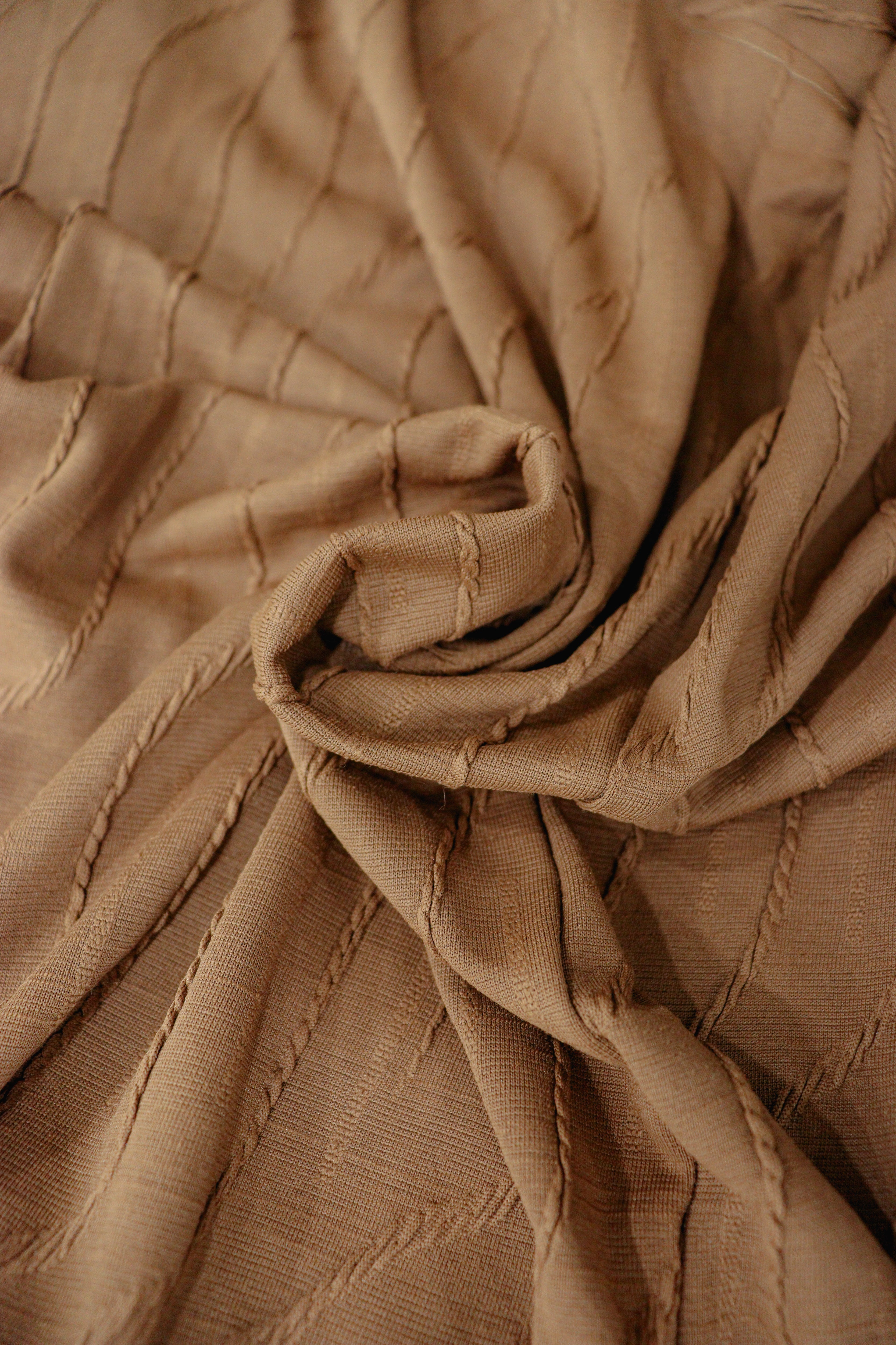 Rust Brown Oversized Shirt