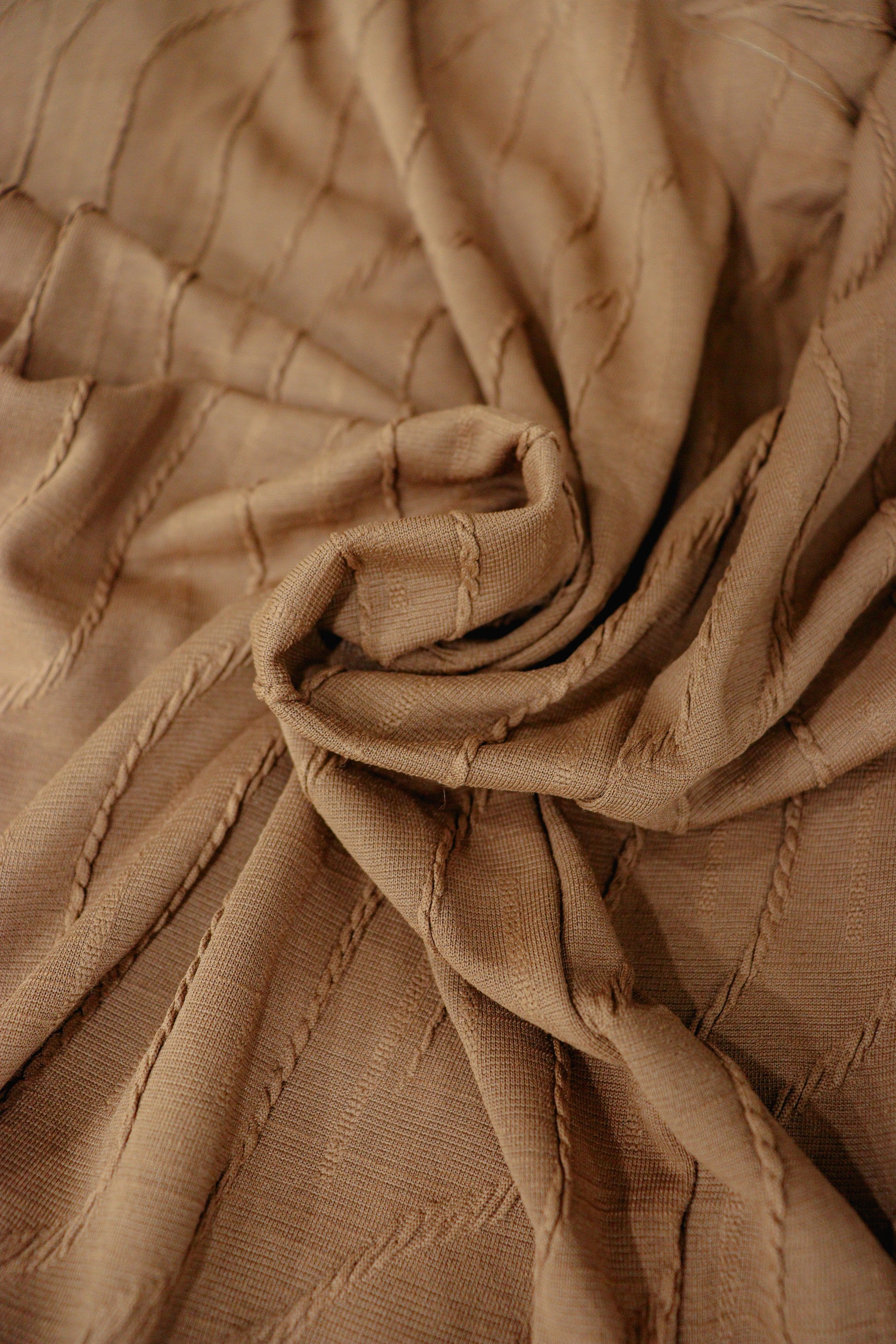 Rust Brown Oversized Shirt