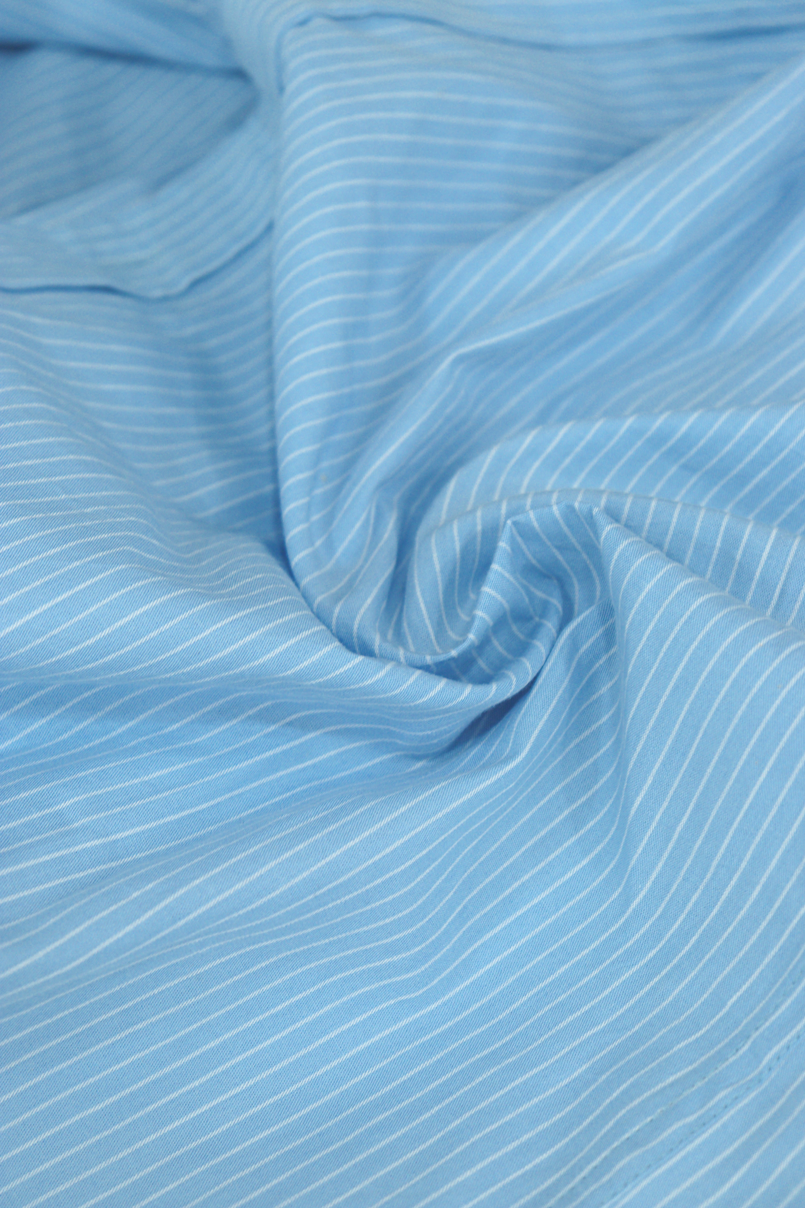 Image of Blue Pin Stripe Shirt
