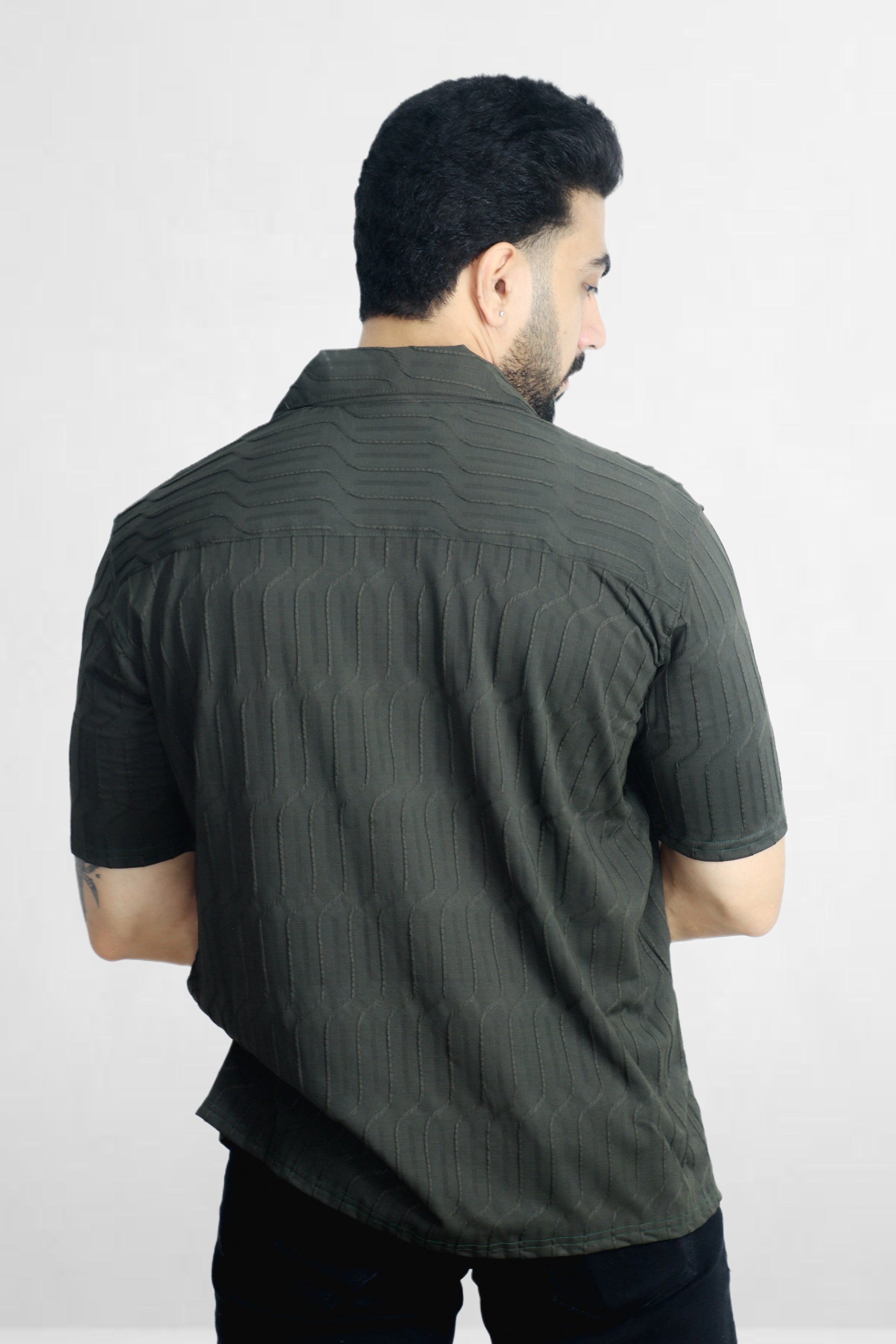 Image of Vintage Green Oversized Shirt