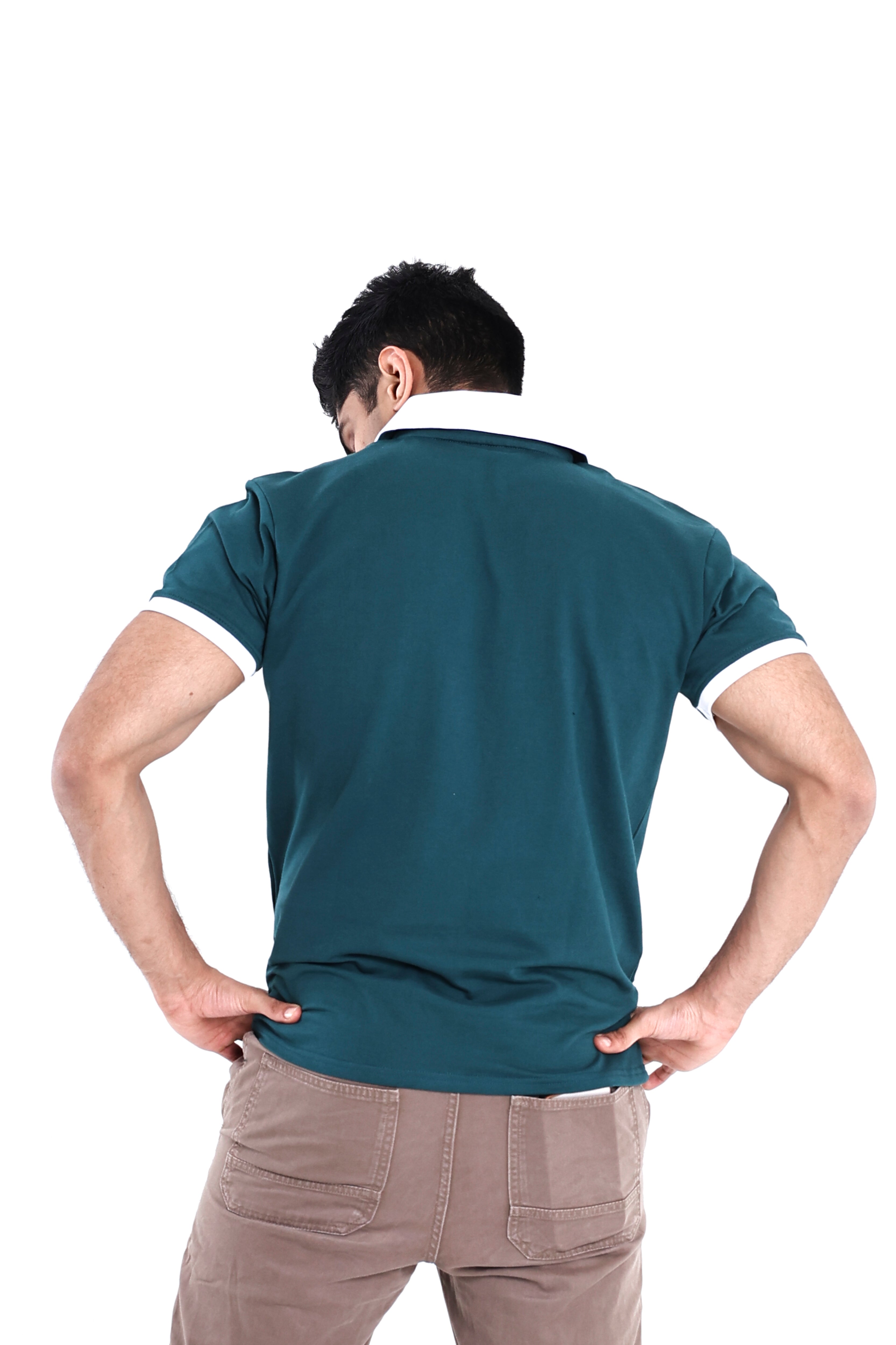 Image of Emerald Green Polo T-Shirt