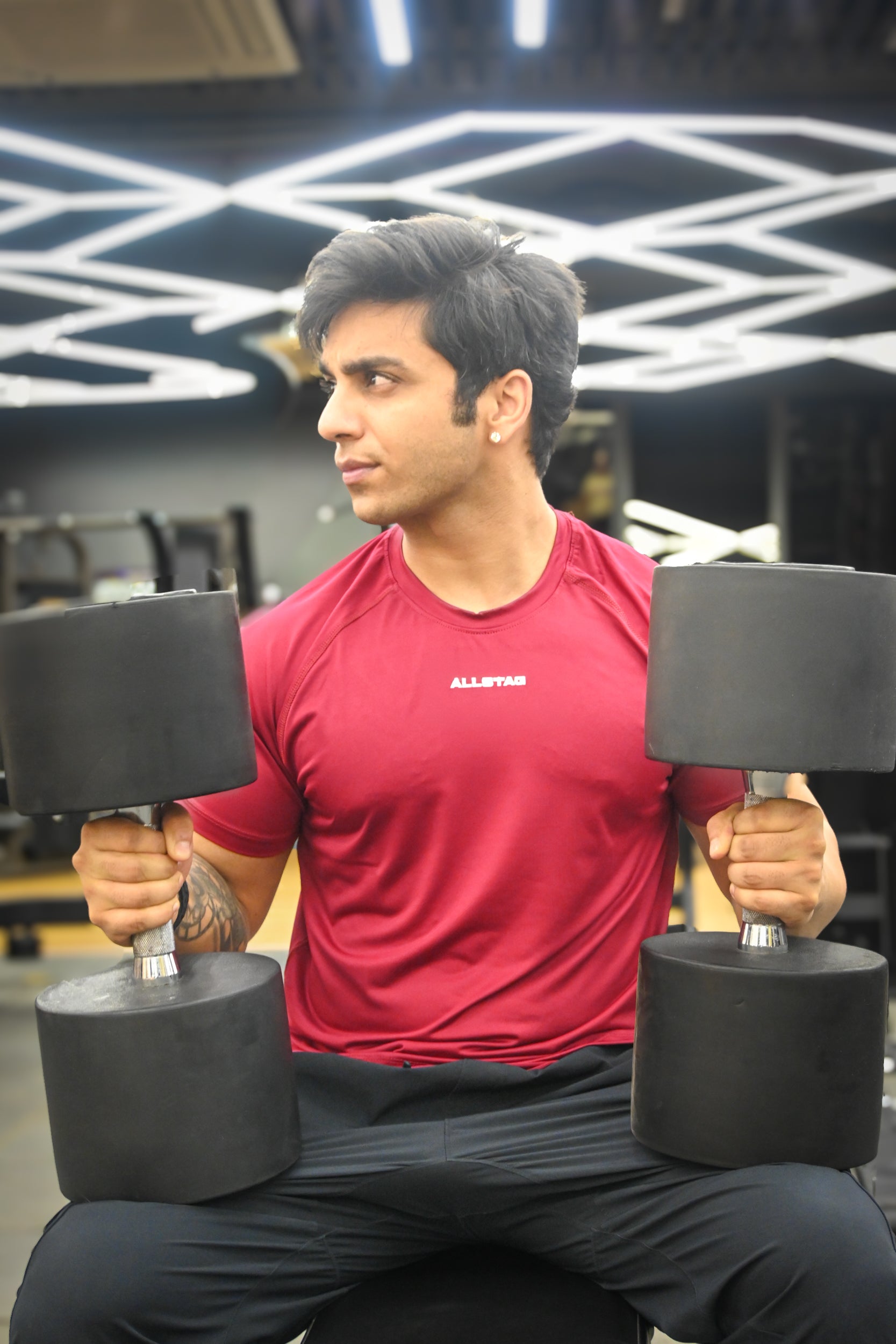 Image of Red Sleek T-Shirt