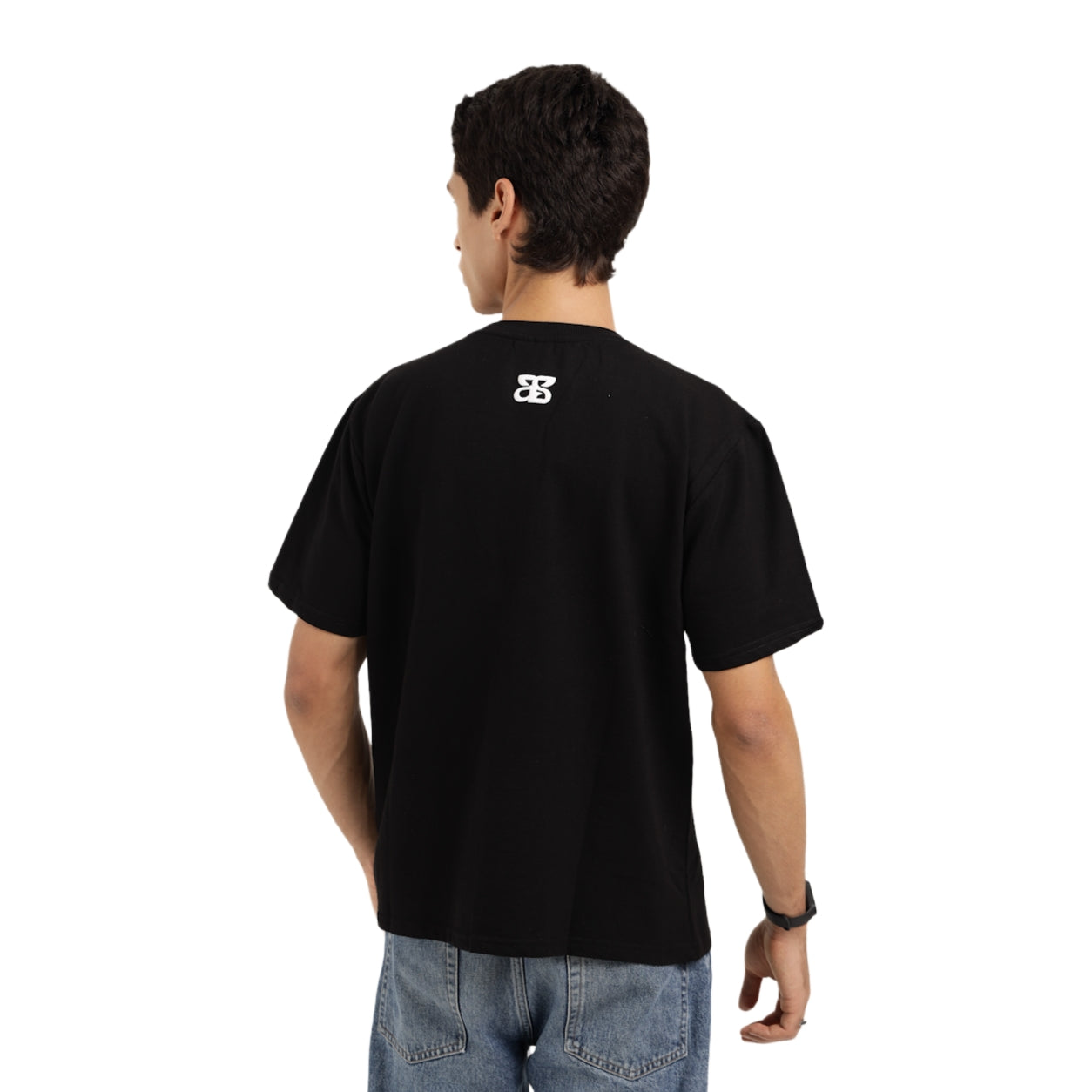 Image of Original Character Black Oversized T-Shirt