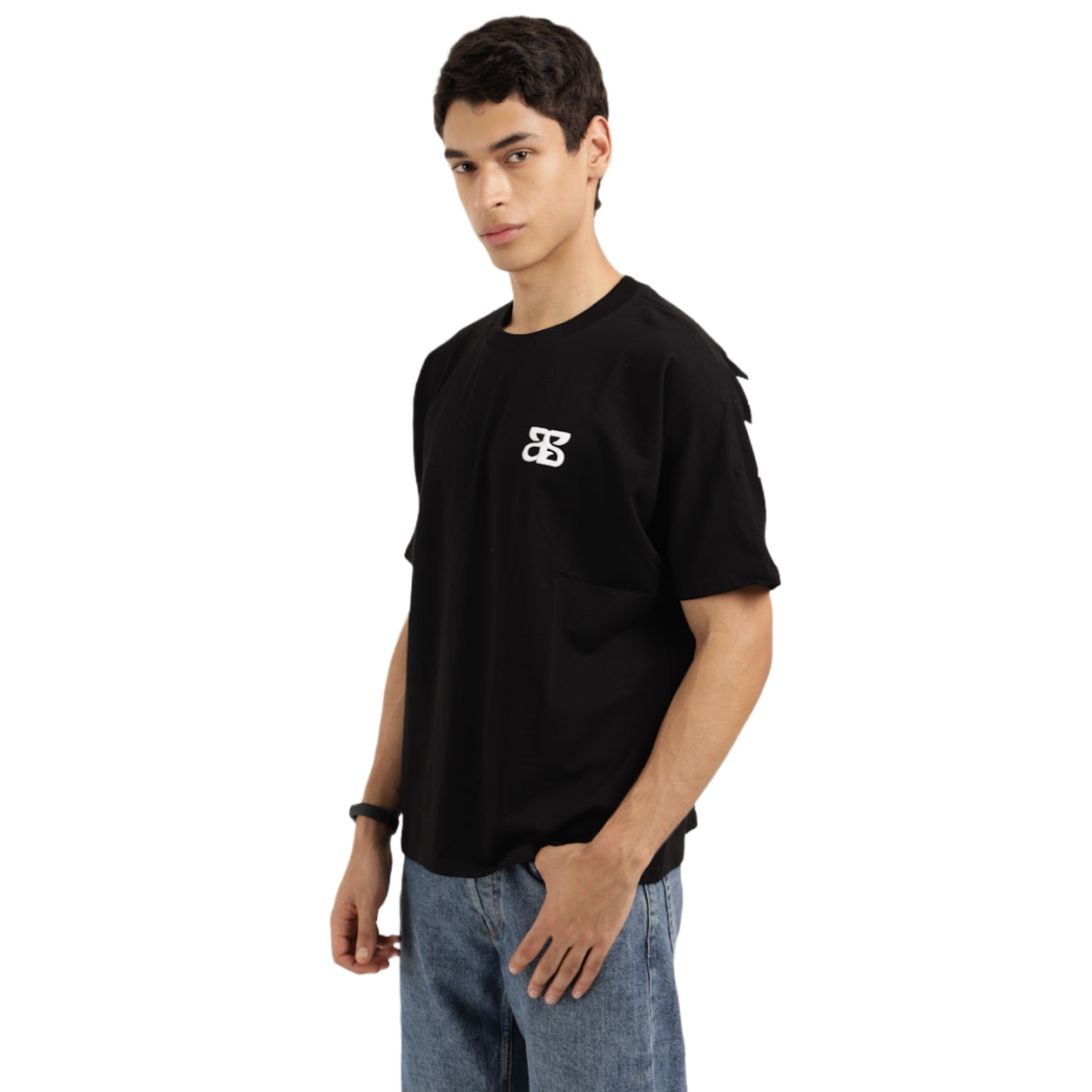 Image of Emotion Black Oversized T-Shirt