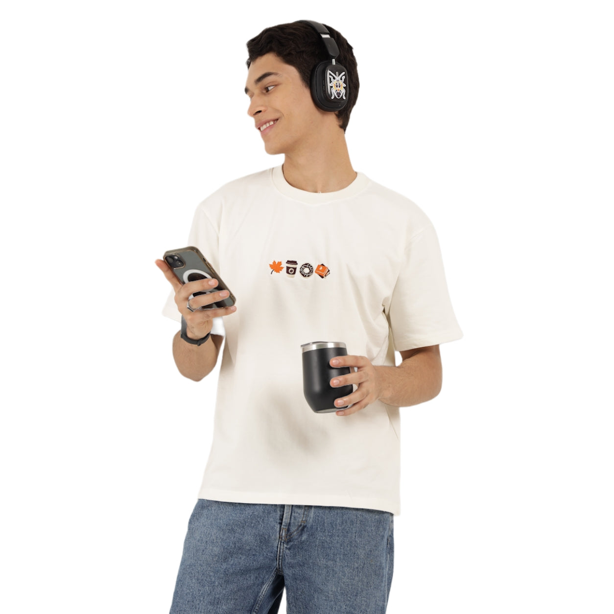 Image of Autumn Brew Oversized T-Shirt