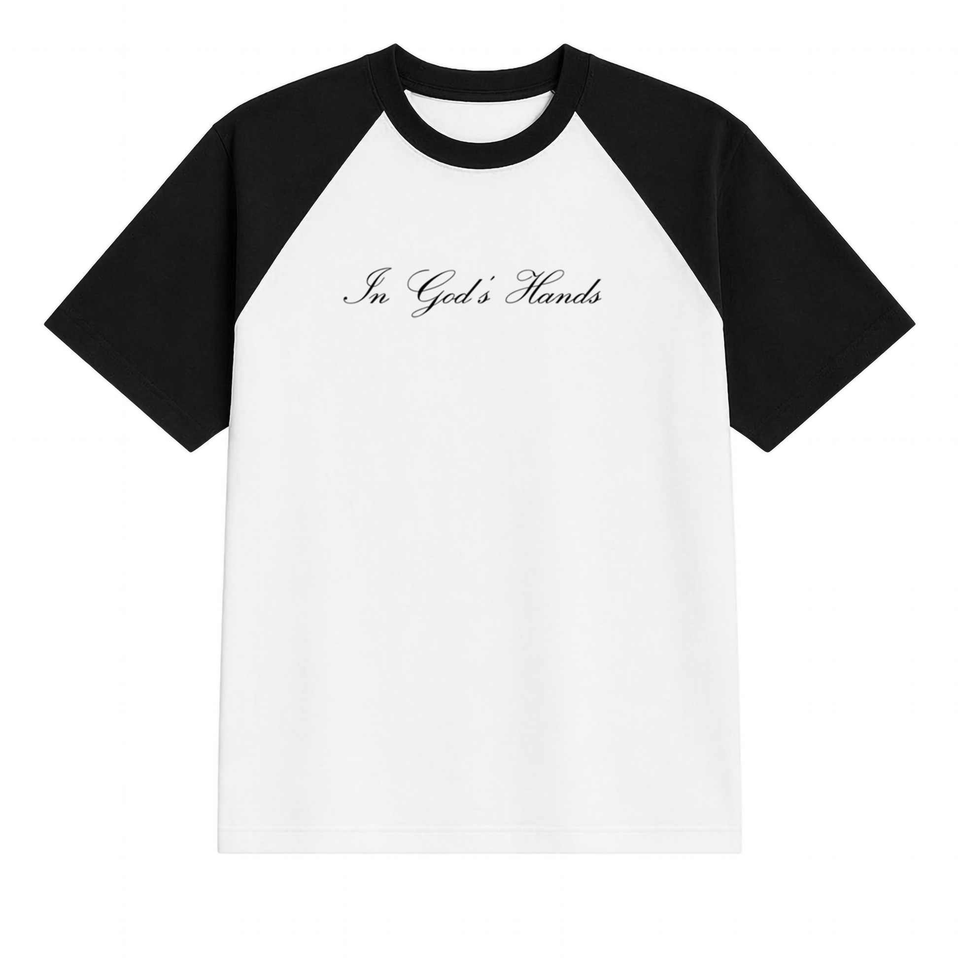 In God’s Hands Raglan T-Shirt